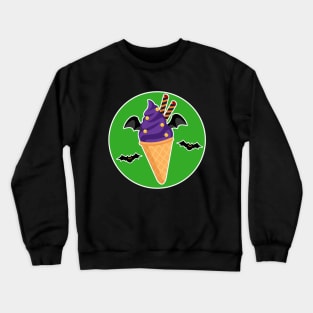Cute Halloween Ice Cream Crewneck Sweatshirt